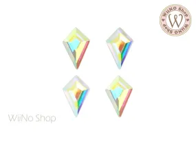 5 x 8.5mm Arrow Rhombus Crystal - 5 pcs