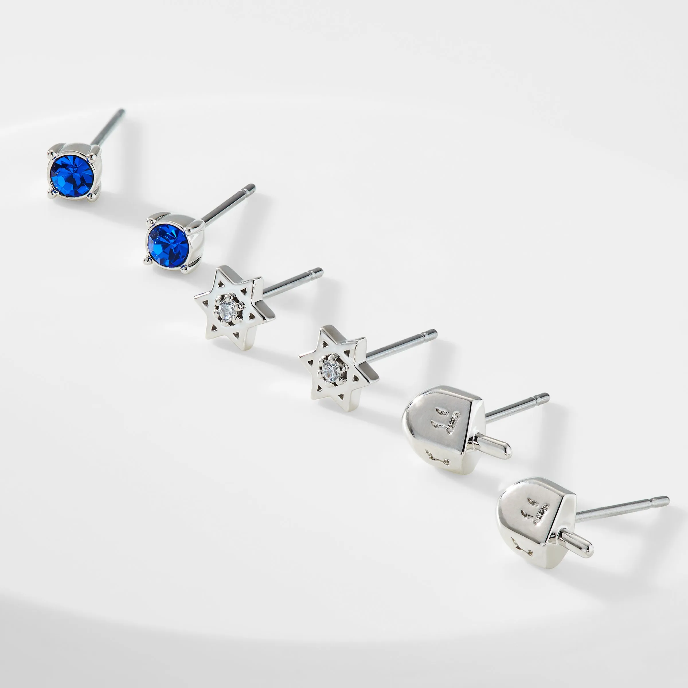 AJOA HANUKKAH STUD EARRINGS SET