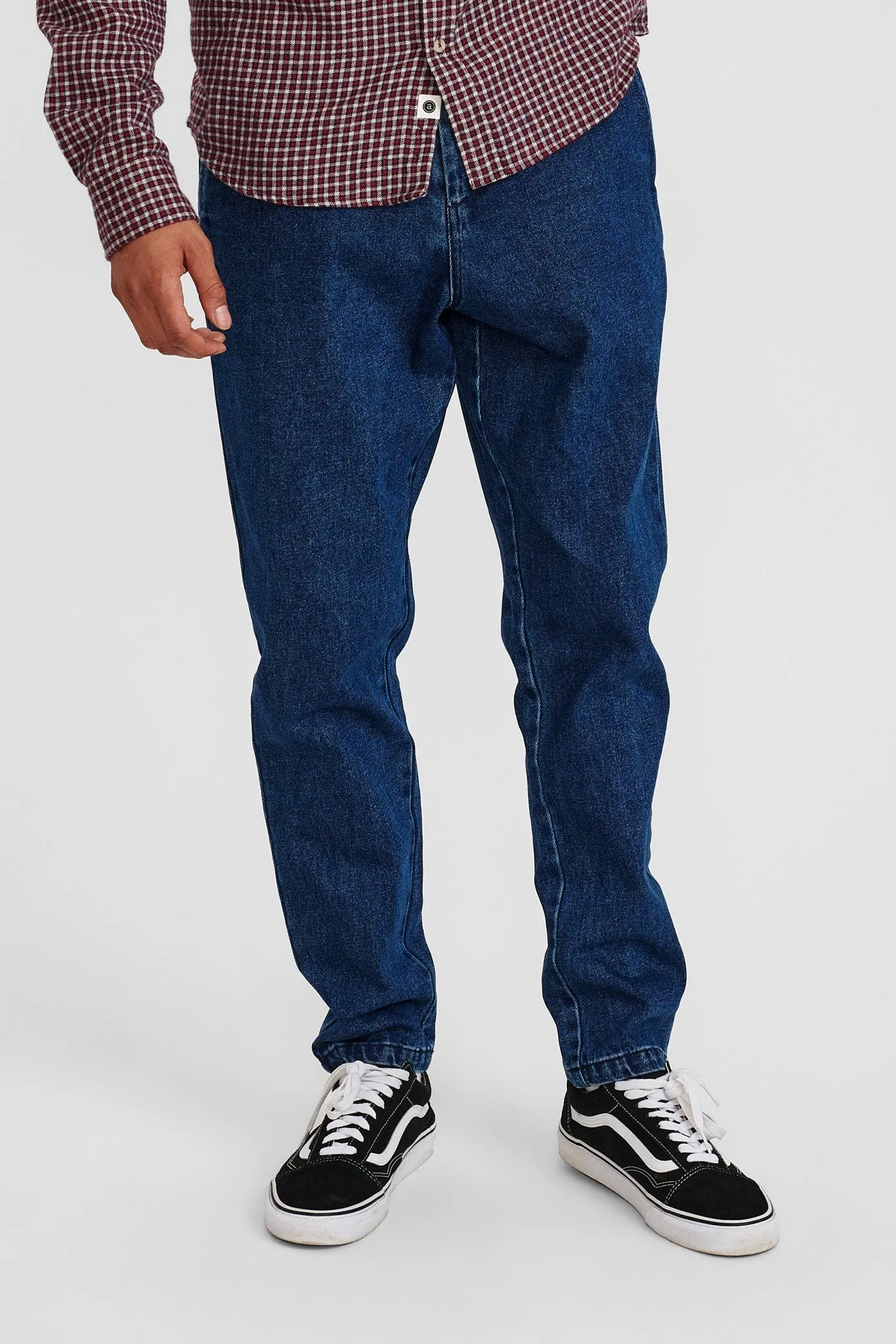 AKJULIUS DENIM CHINO PANT - Medium Blue Denim