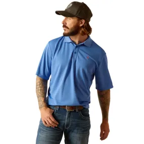 'Ariat' Men's Tek Polo - Seascape