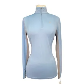 Ariat Tek Heat Series Long Sleeve Shirt in Sky Blue - Women's XS