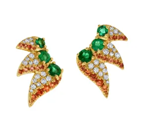 Arvore Emerald Earrings