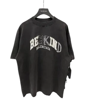 Balenciaga Be Kind Oversized T-Shirt Black