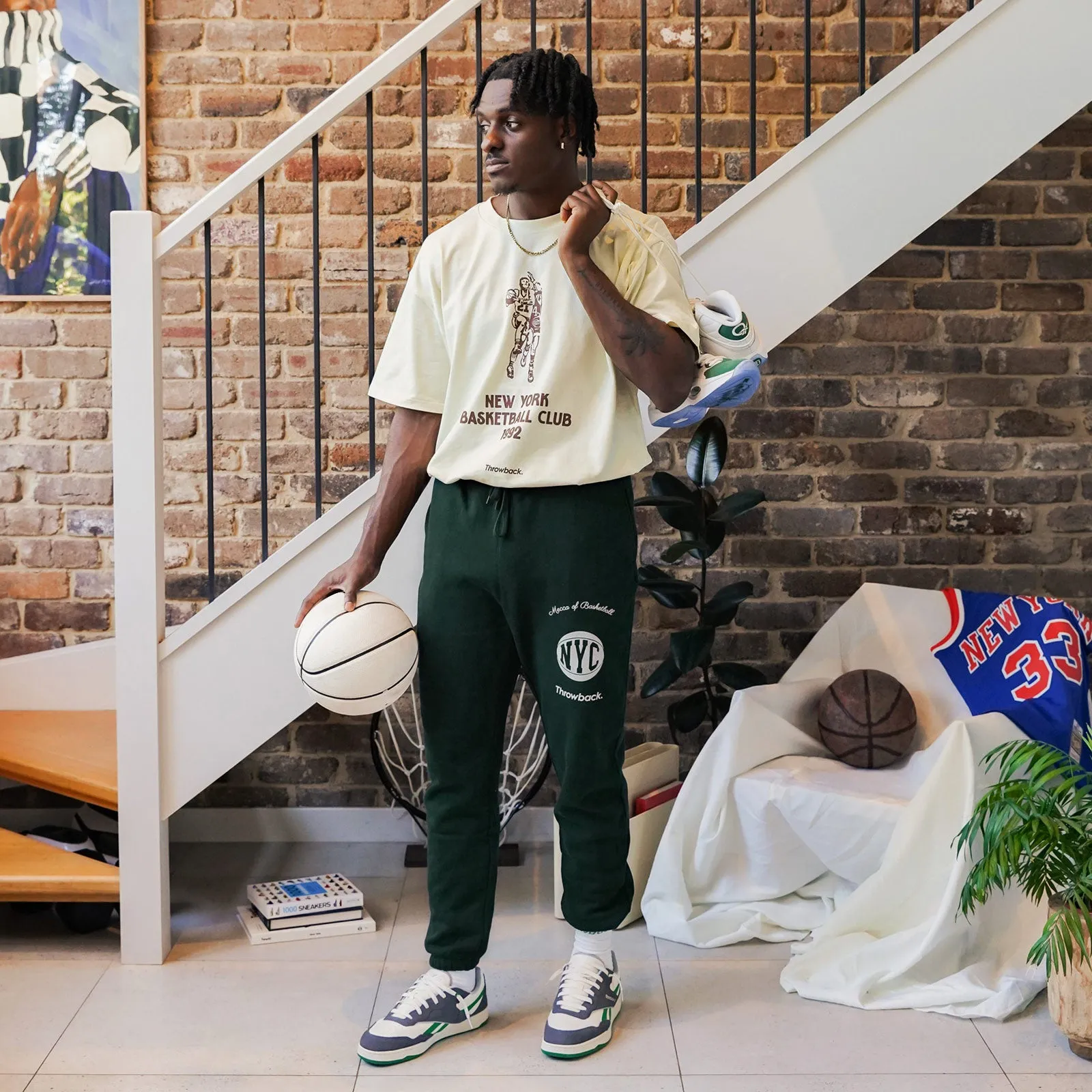 Basketball NYC Club Tee - Butter