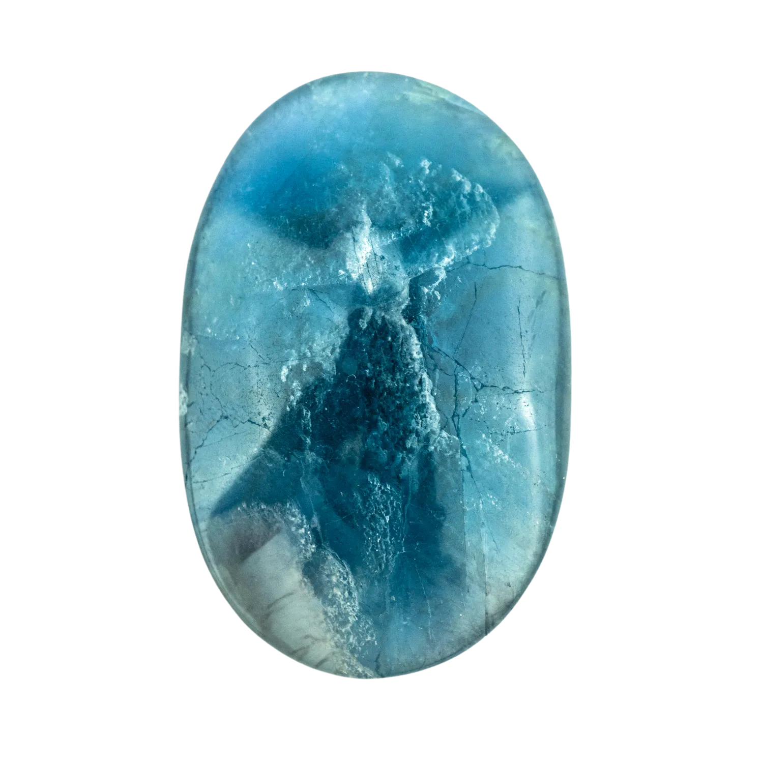 Blue Fluorite Touchstone