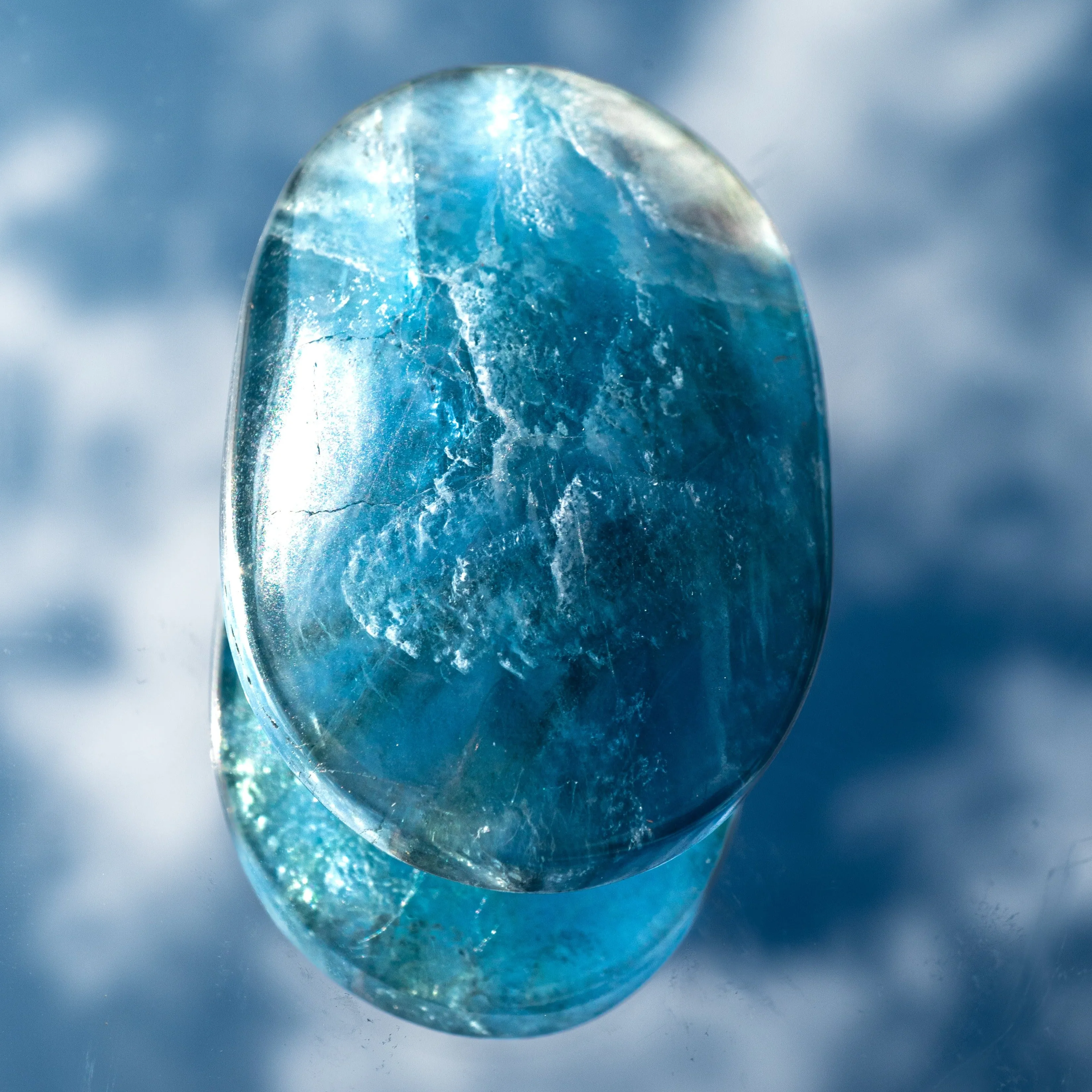 Blue Fluorite Touchstone