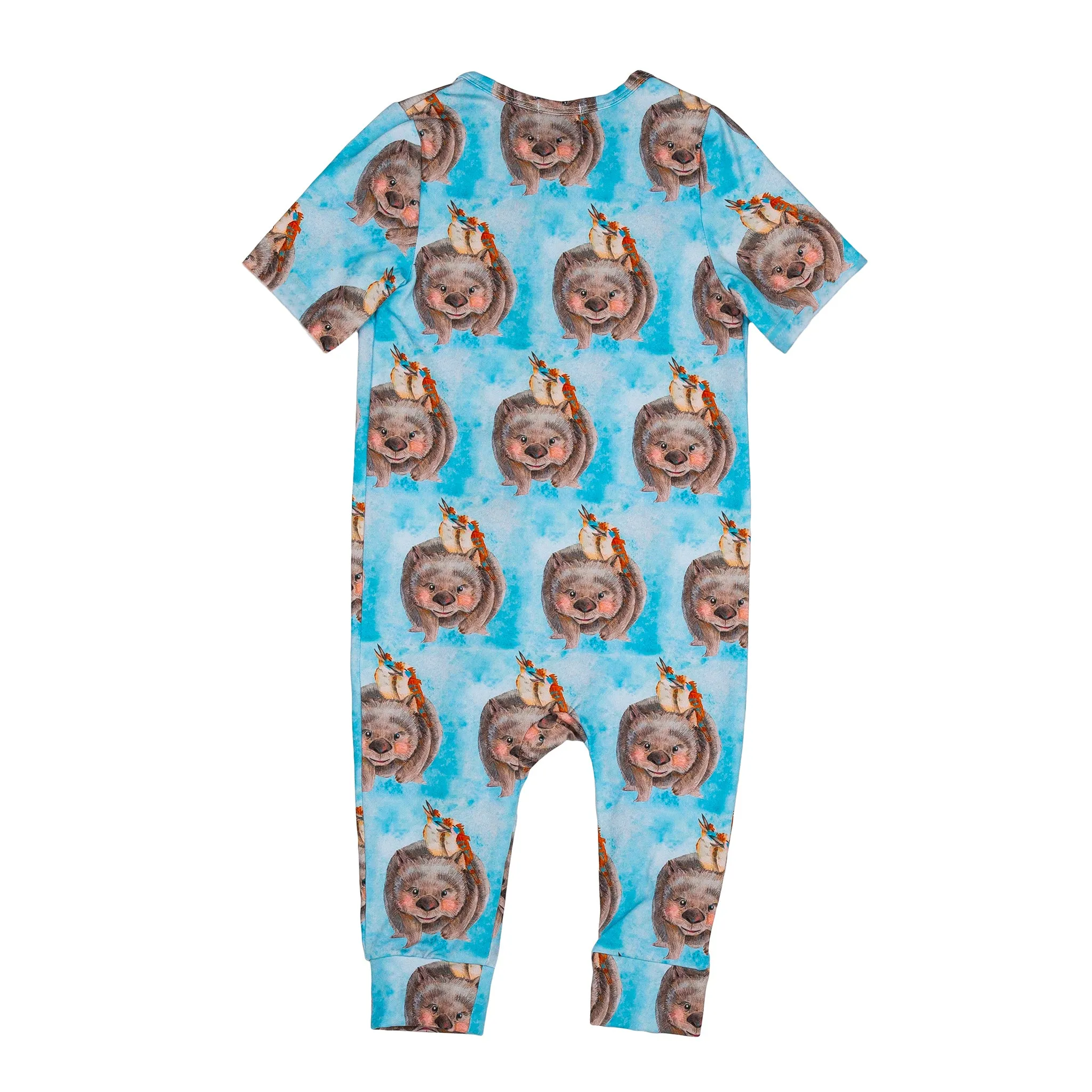 Bush Buddies Short Sleeve Zip Sleepsuit