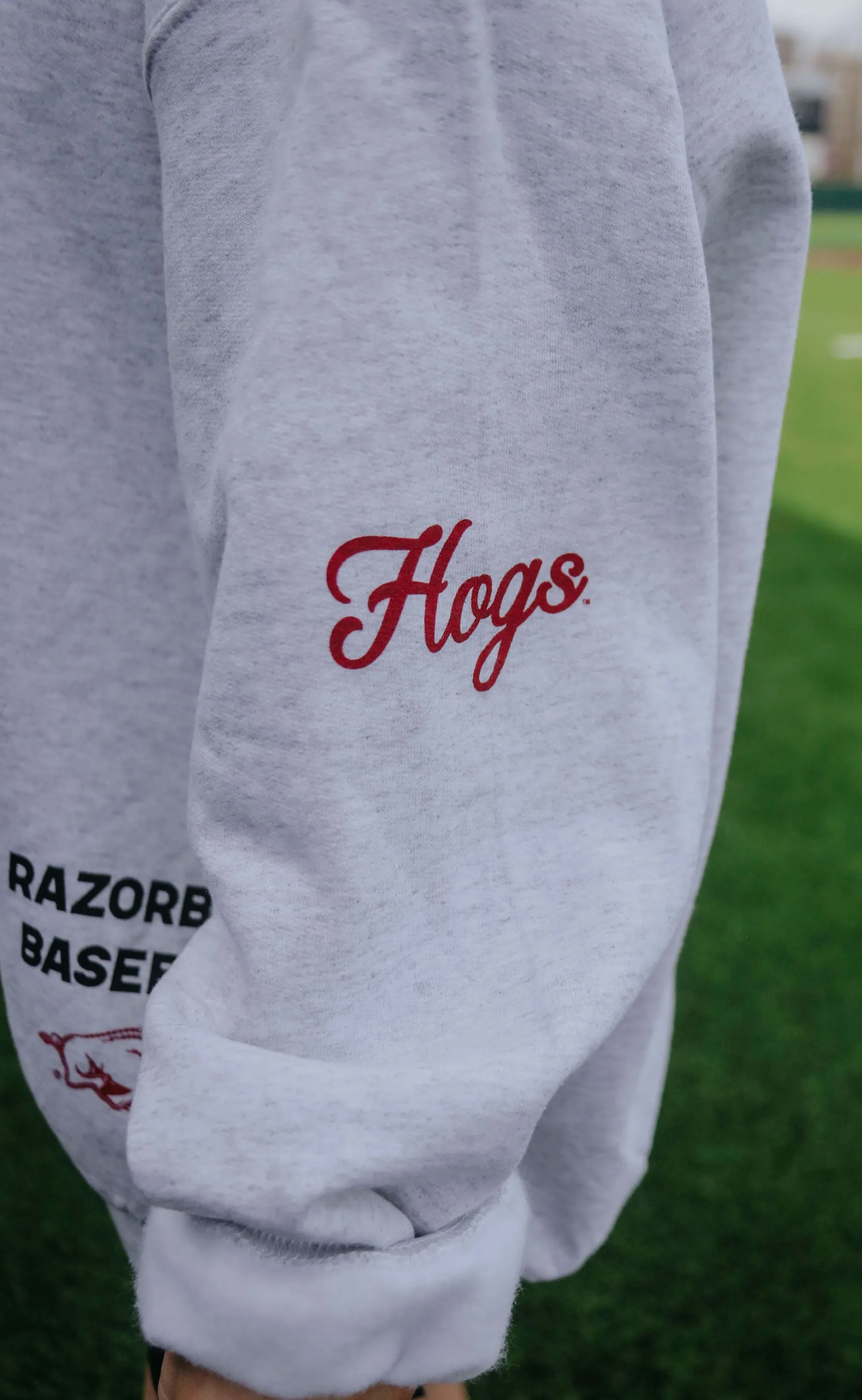 charlie southern: arkansas script sweatshirt