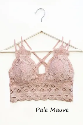 Christian Bralette- Pale Mauve