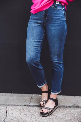 Claire High Rise Boyfriend Denim-Judy Blue