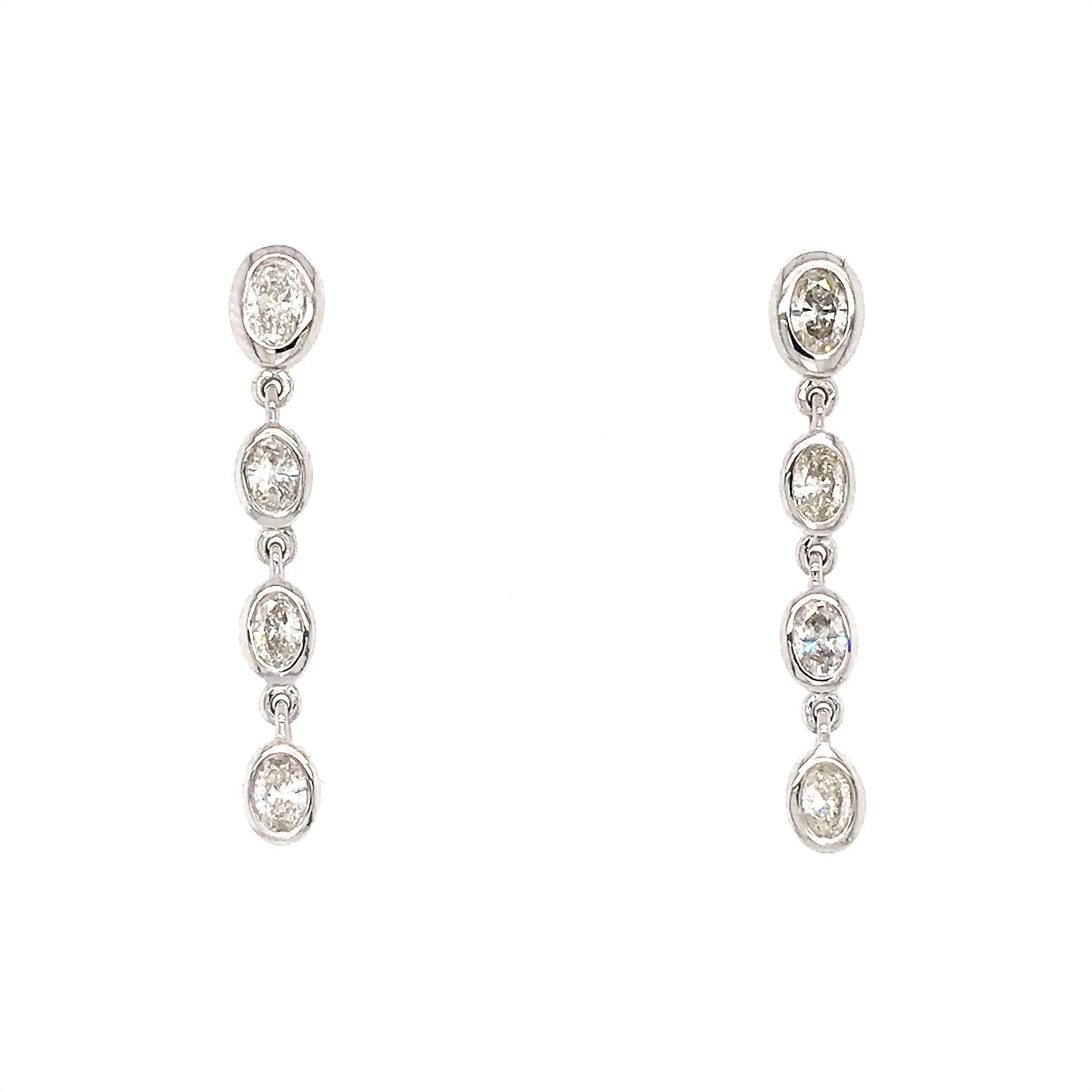 Diamond Drop Earrings