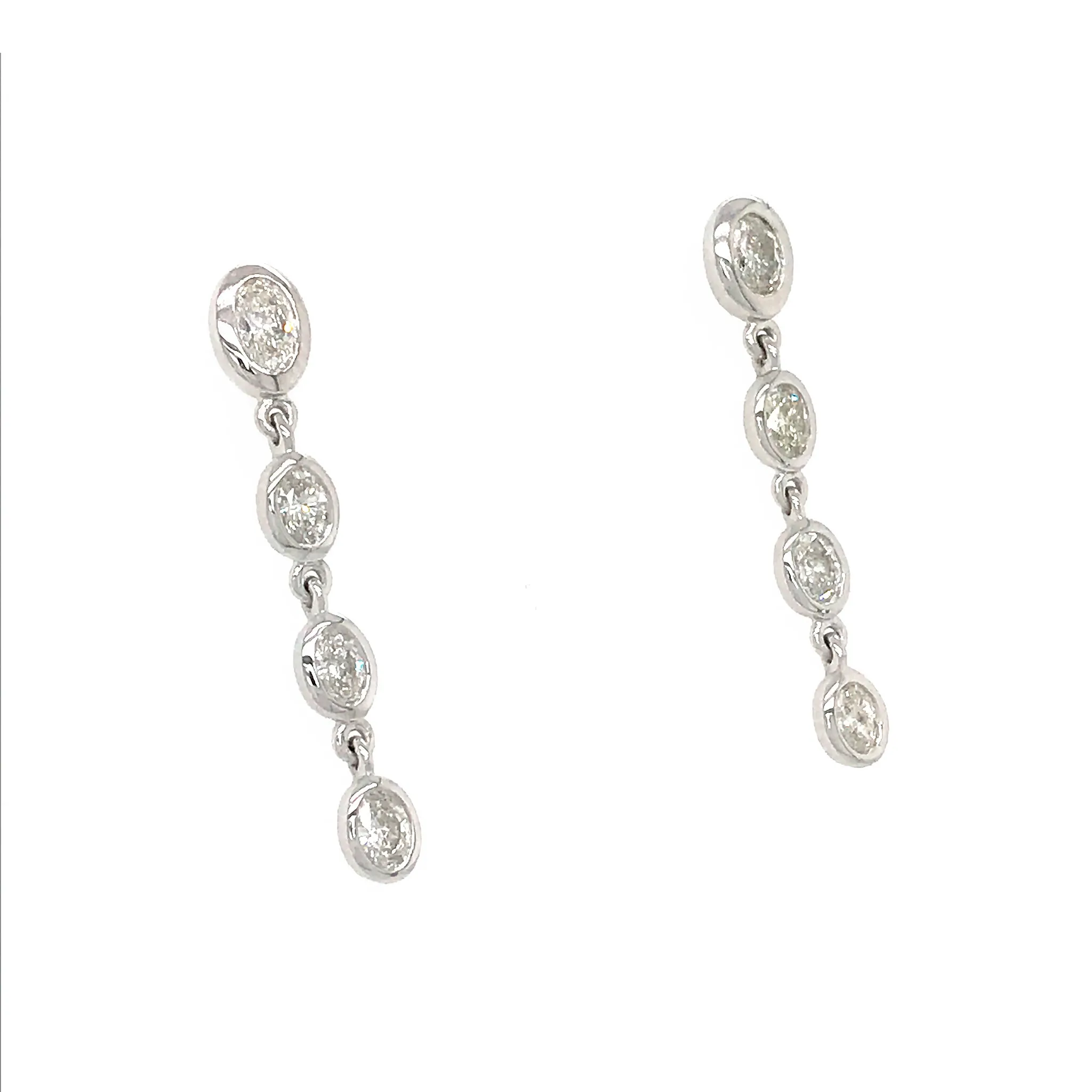 Diamond Drop Earrings