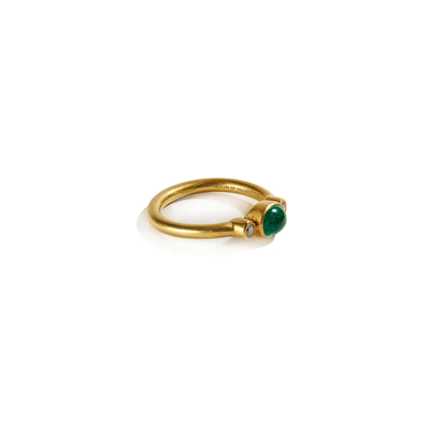 Emerald Ring with Diamonds