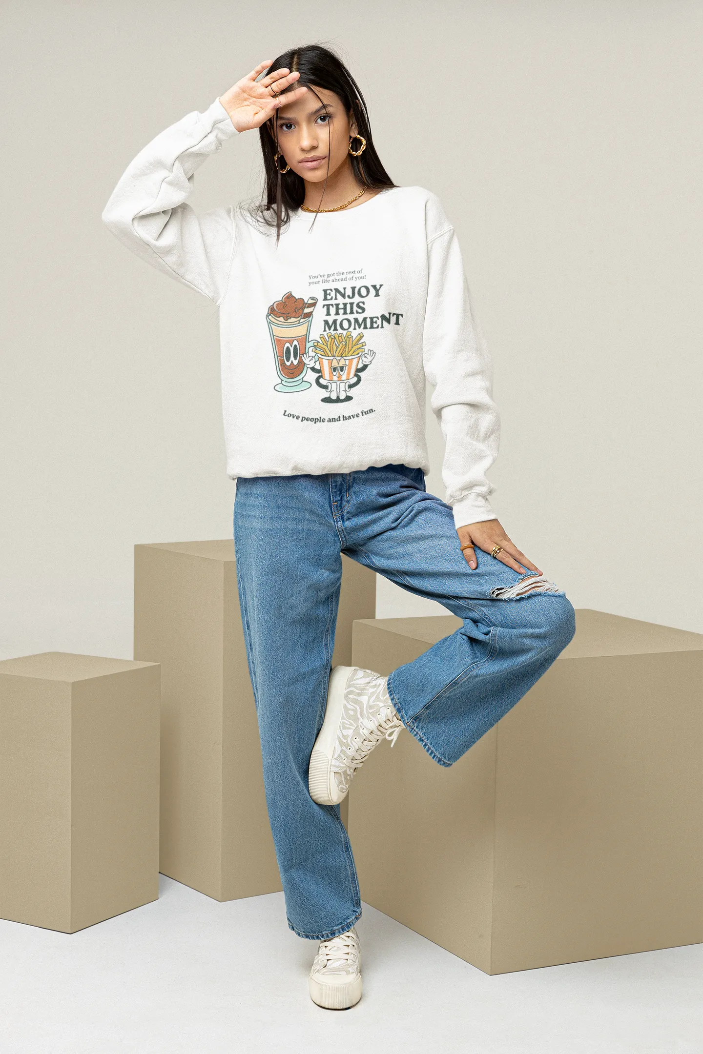 Enjoy This Moment Sweatshirt