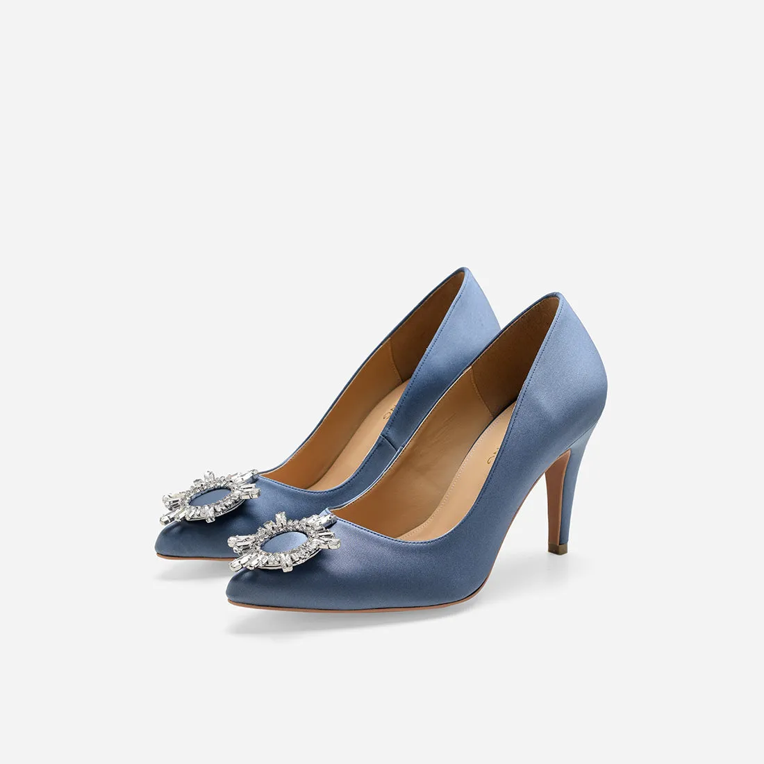 Eternal Sunshine Mariko Aegean Blue Pumps