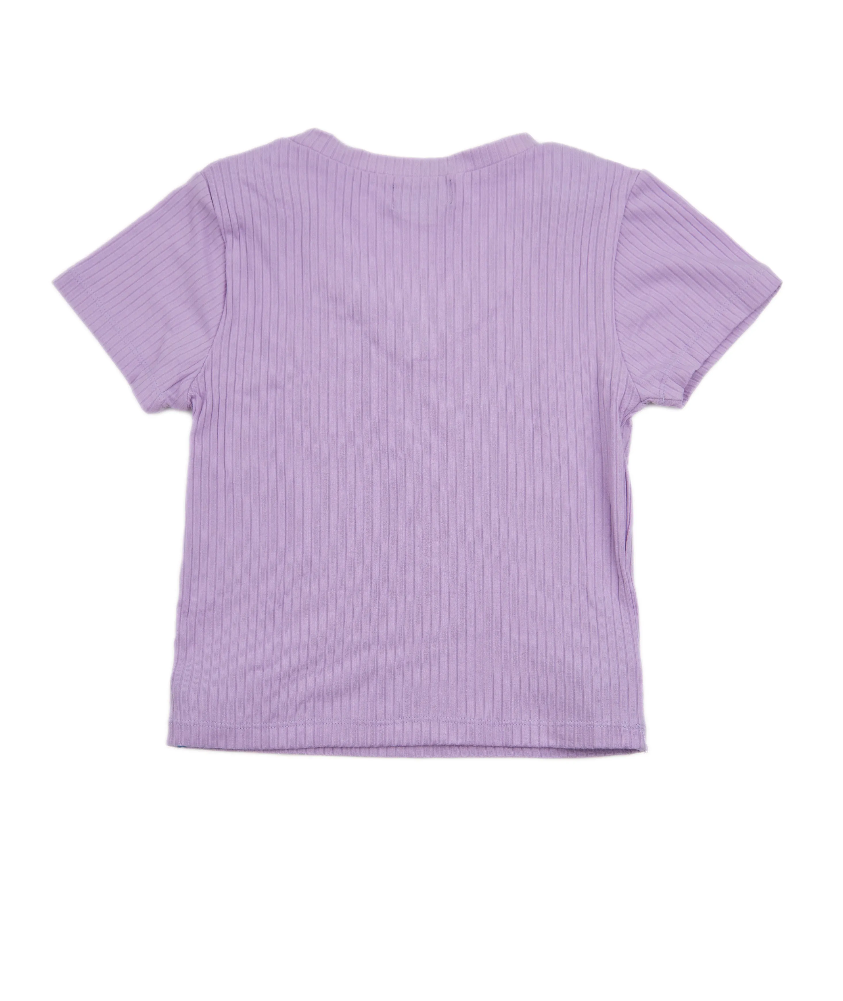 FBZ Girls Ribbed V-Neck Tee