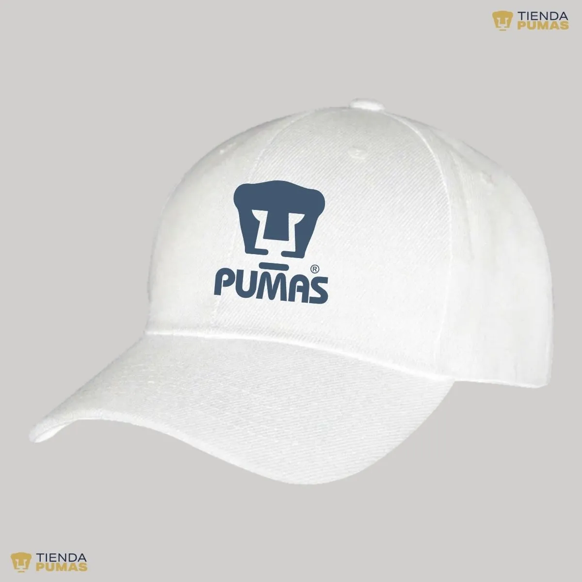 Gorra Pumas UNAM Hombre Mujer Ajustable Logo Azul 3 Vinil