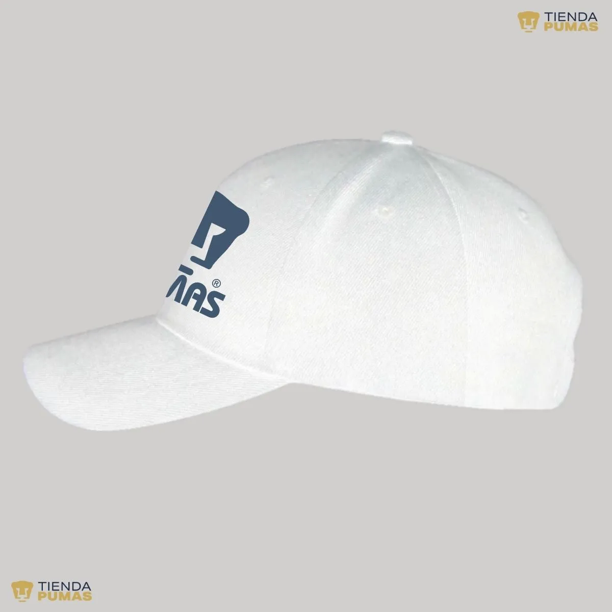 Gorra Pumas UNAM Hombre Mujer Ajustable Logo Azul 3 Vinil