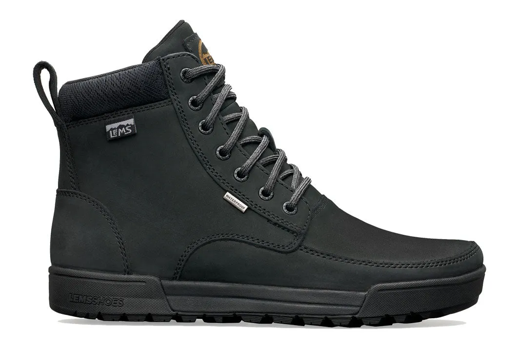 Lems - Waterproof Boulder Boot Summit - Coal (Unisex)