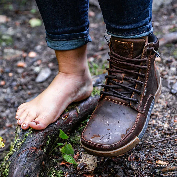 Lems - Waterproof Boulder Boot Summit - Rugged Bark (Unisex)