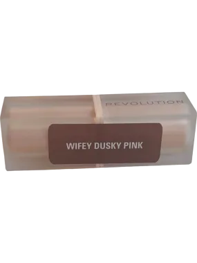 Makeup Revolution Wifey Dusky Pink Soft Satin Lipstick