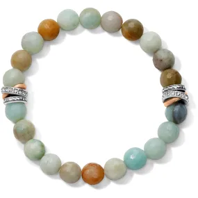 Neptune's Rings Amazonite Stretch Bracelet