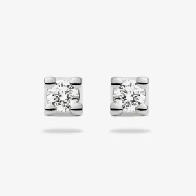 Nikkie Solitaire Stud Earrings