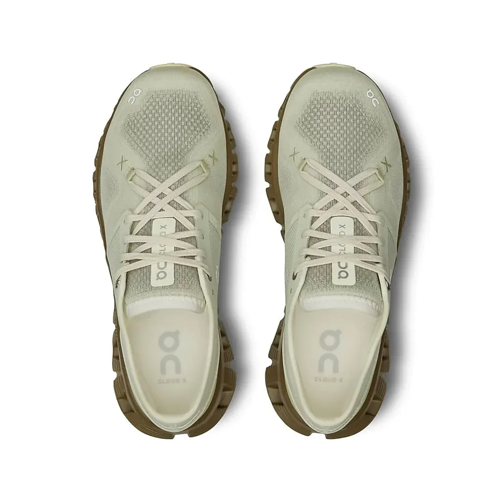 On Running Women's Cloud X 3 Shoes - Aloe / Hunter