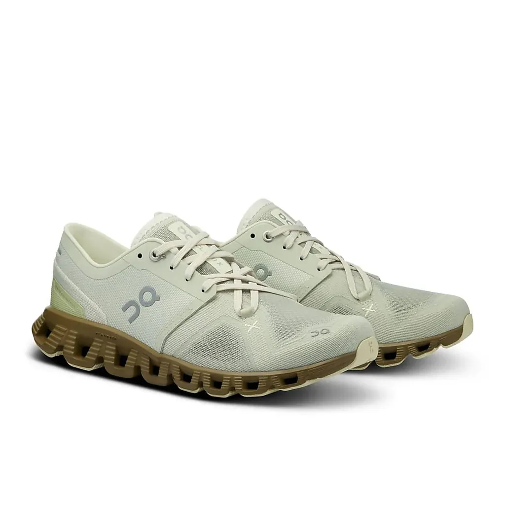 On Running Women's Cloud X 3 Shoes - Aloe / Hunter