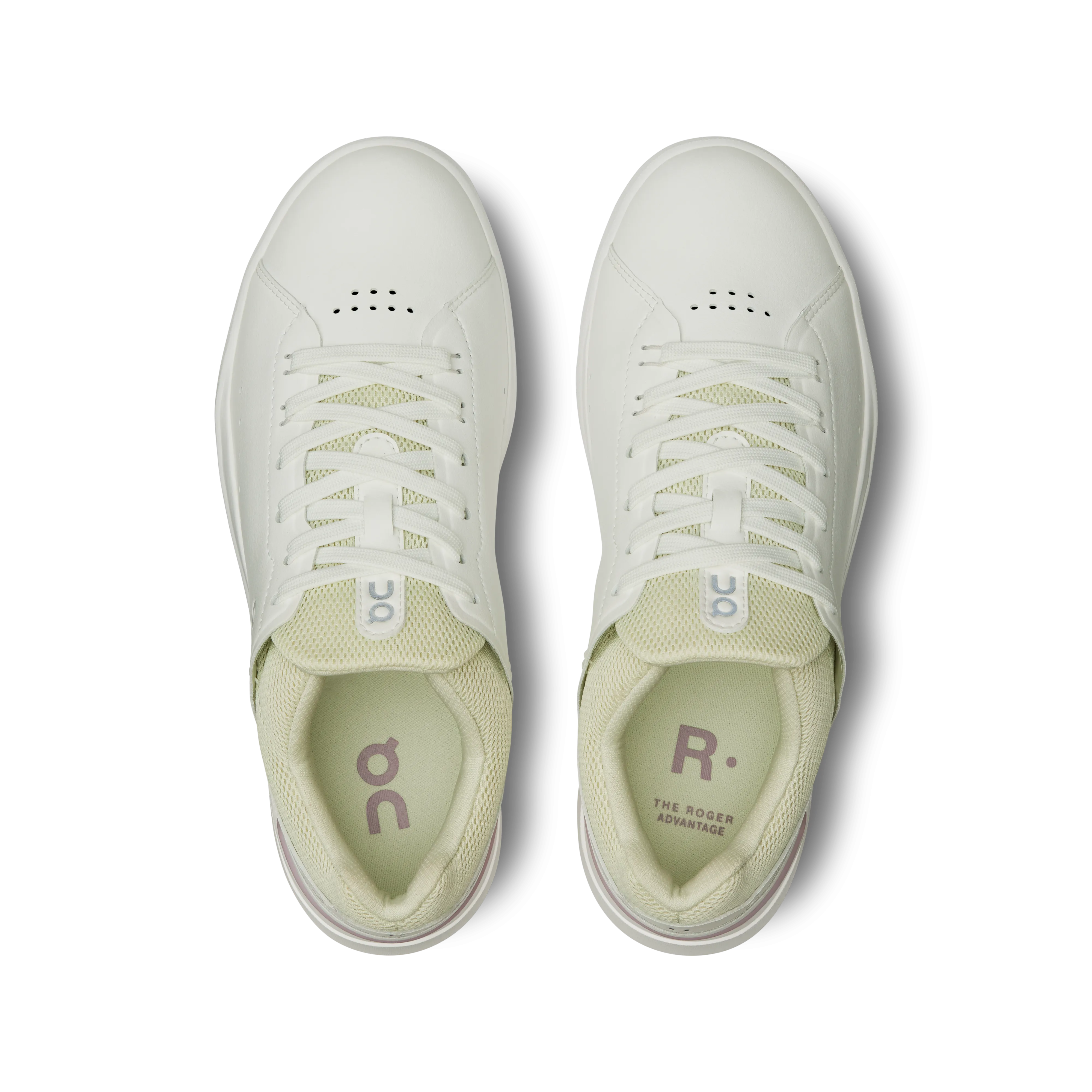 On Running Women's The Roger Advantage Shoes - White / Mauve