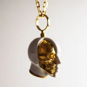 Oracle Skull pendant - white