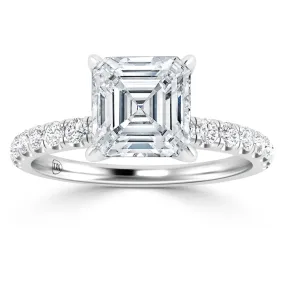 Phoebe - 18ct White Gold - Asscher