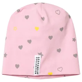 Pink Heart Limited Edition Mössa, Stl 2-6m