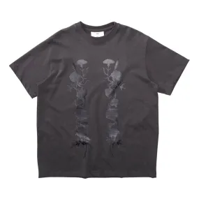 "Black Foliage" Standard Tee 'Washed Black'