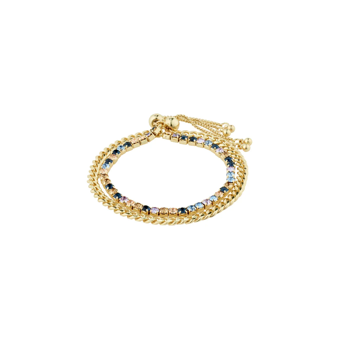 Reign Gold Plated 2-in-1 Bracelet Set