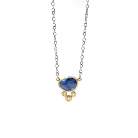 Sapphire & Diamond Necklace