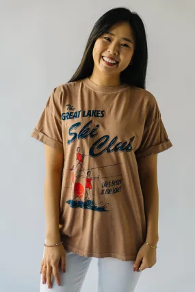 The Great Lakes Ski Club Tee in Clay