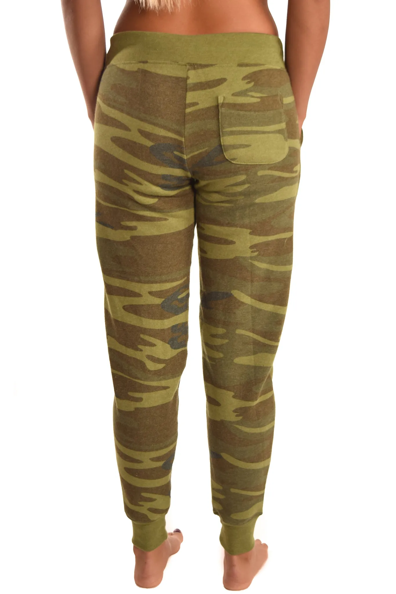 Third Eye Threads Camo Jogger with Diamond Crystal Logo