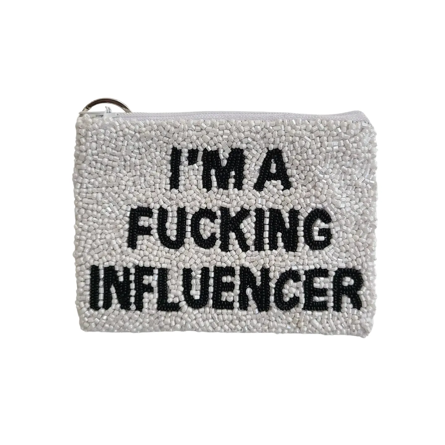 Tiana Designs Hand Beaded Im A Influencer Coin Purse