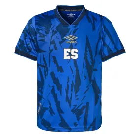 Umbro Kids El Salvador 2023/24 Home Jersey Blue/Black