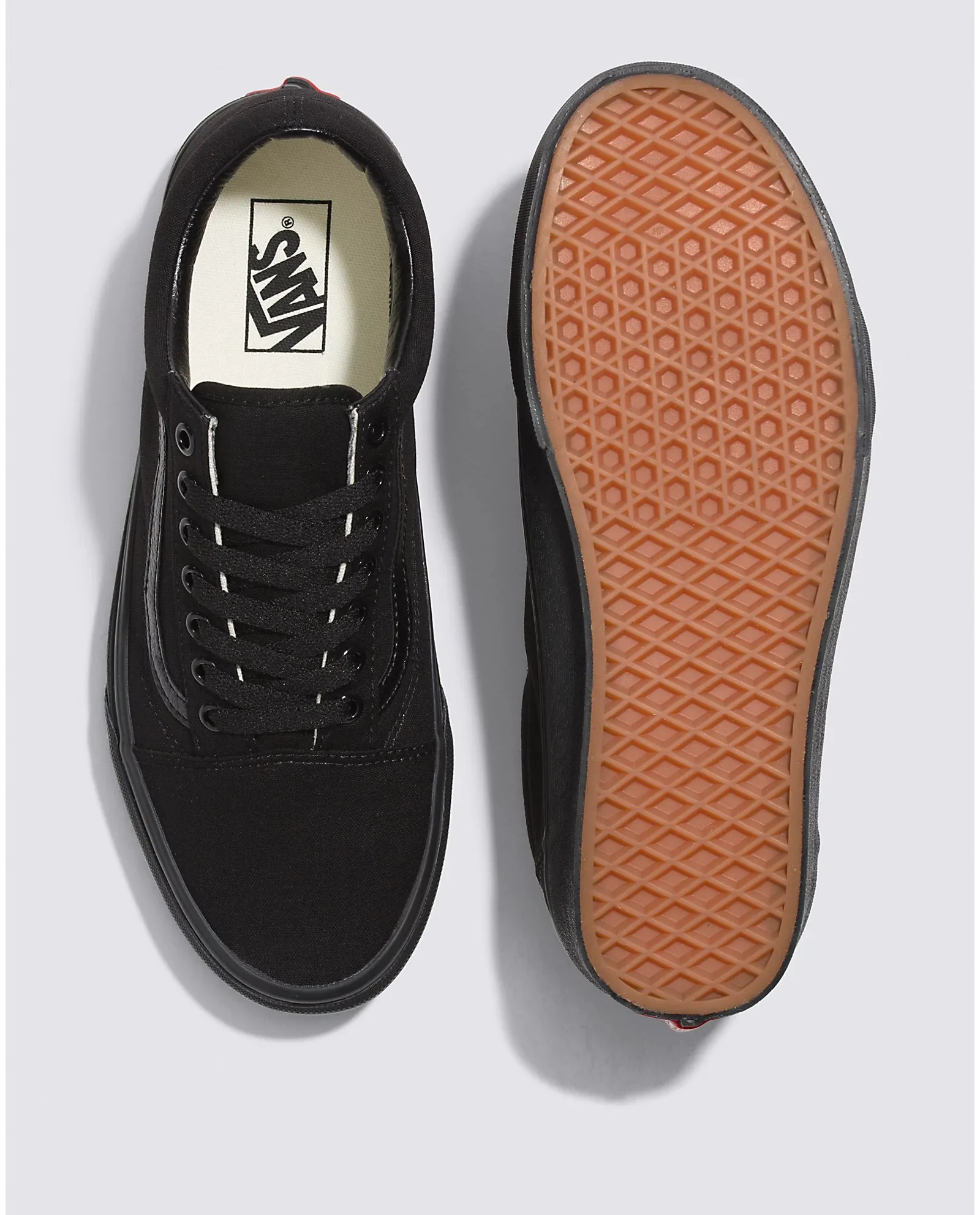 VANS UNISEX CANVAS OLD SKOOL SHOE (Triple Black)