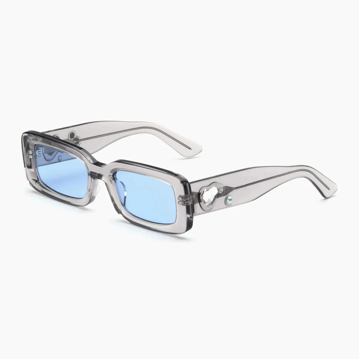 VERVE GEMS x SOTO SUNGLASSES GREY SKY BLUE