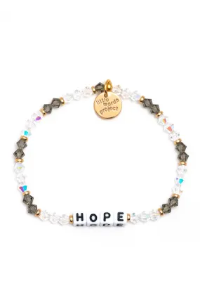 White Hope Little Words Project Trackable Bracelet S/M