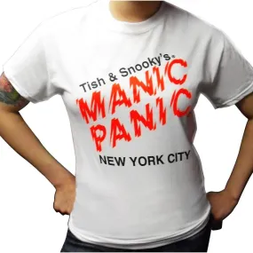 White unisex tee w/Manic Panic® logo